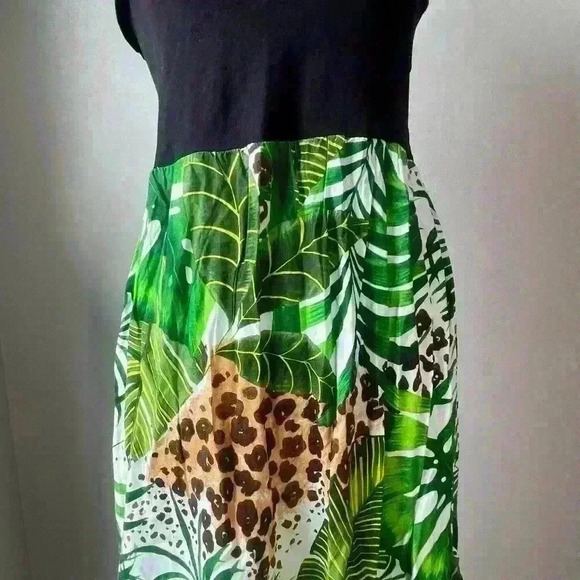 Strapless Sundress 100% rayon skirt with knit elastic top. Made in Hawaii by RJC - Picture 11 of 12